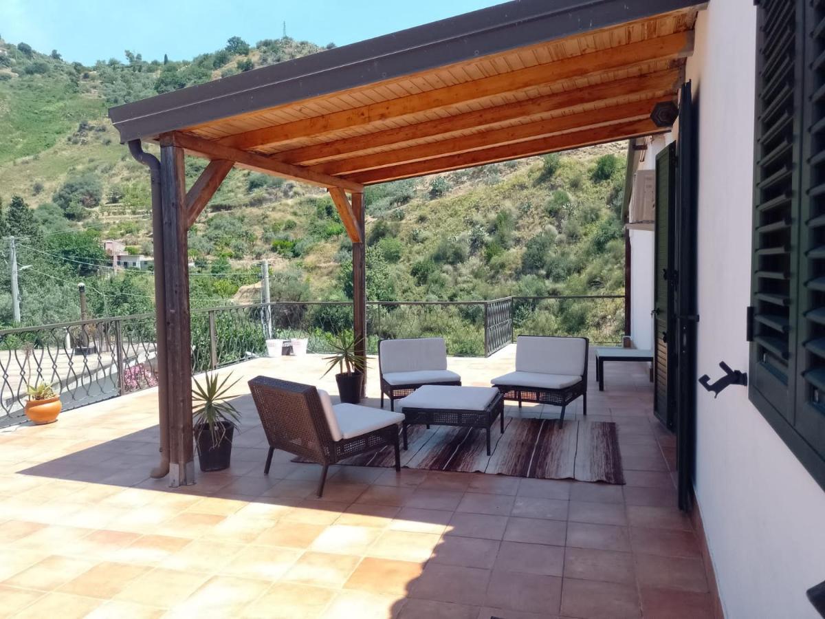 陶尔米纳Flat With Panoramic Terrace And Private Pool Mt5X3公寓 外观 照片