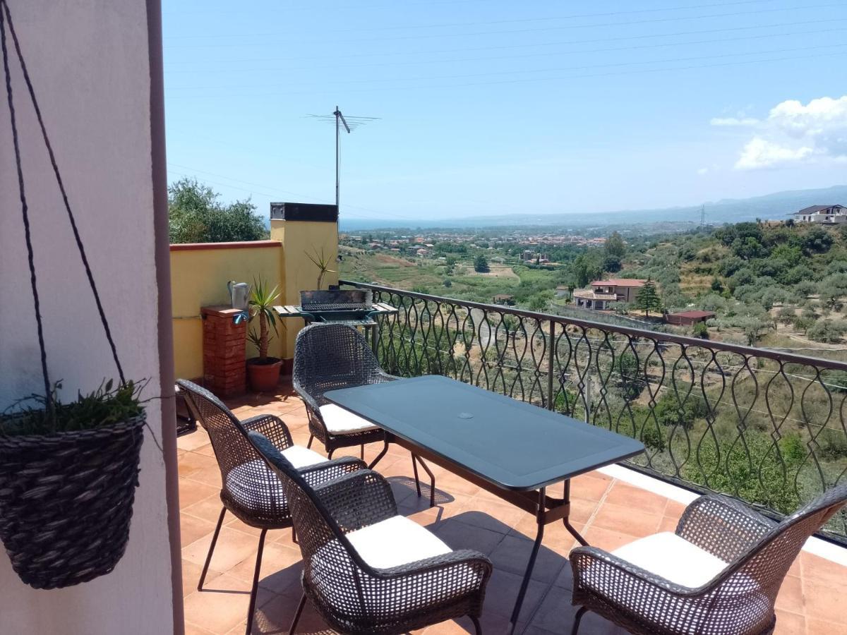 陶尔米纳Flat With Panoramic Terrace And Private Pool Mt5X3公寓 外观 照片
